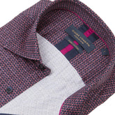 Long Sleeve Mini Circle Print Shirt